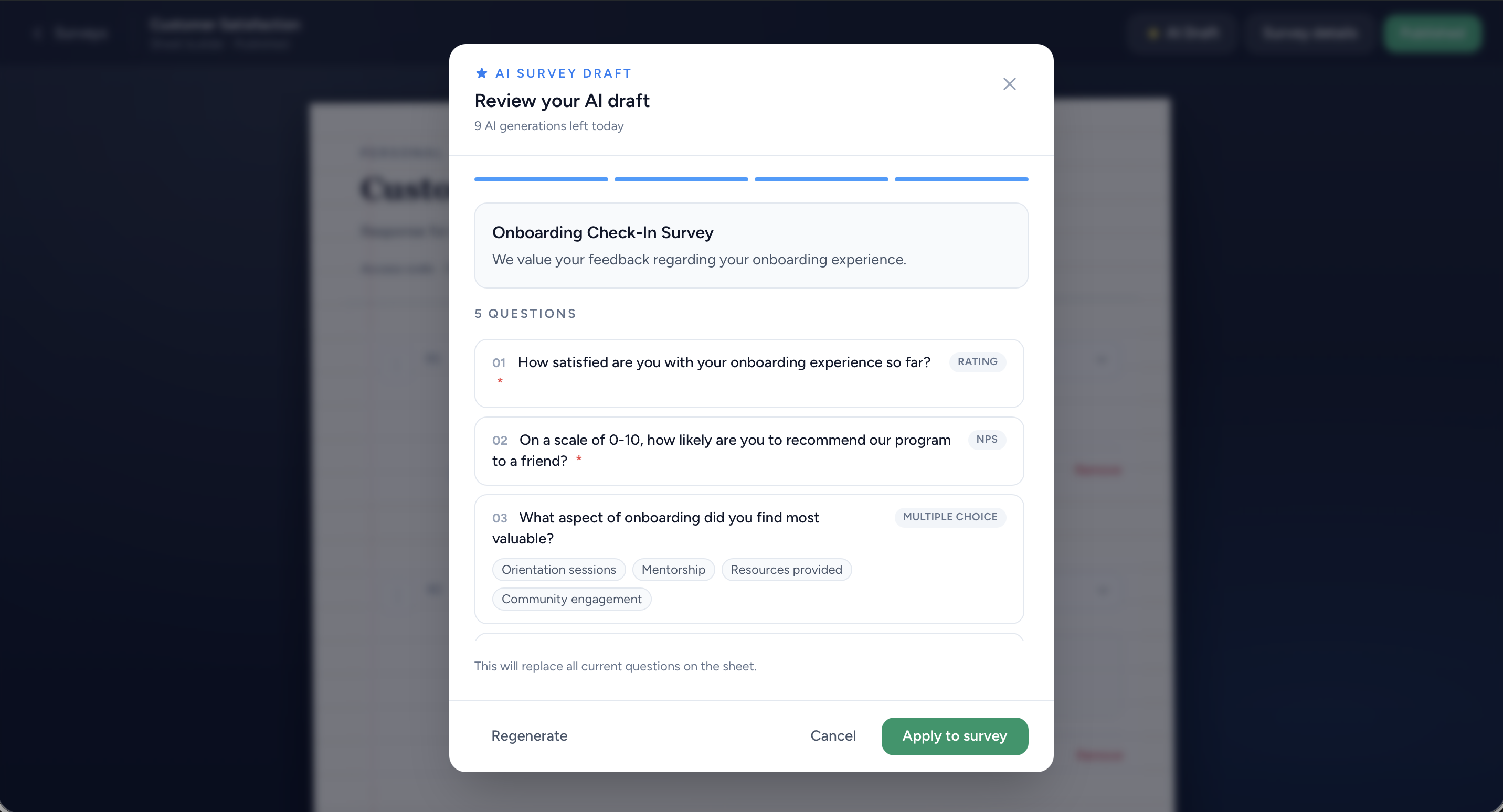 AI survey draft